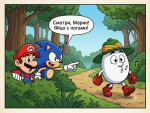 Dizzi - Mario - Sonic